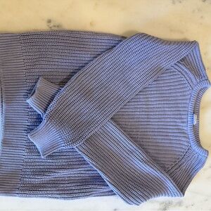 Hanna Andersson Lavender Knit Sweater